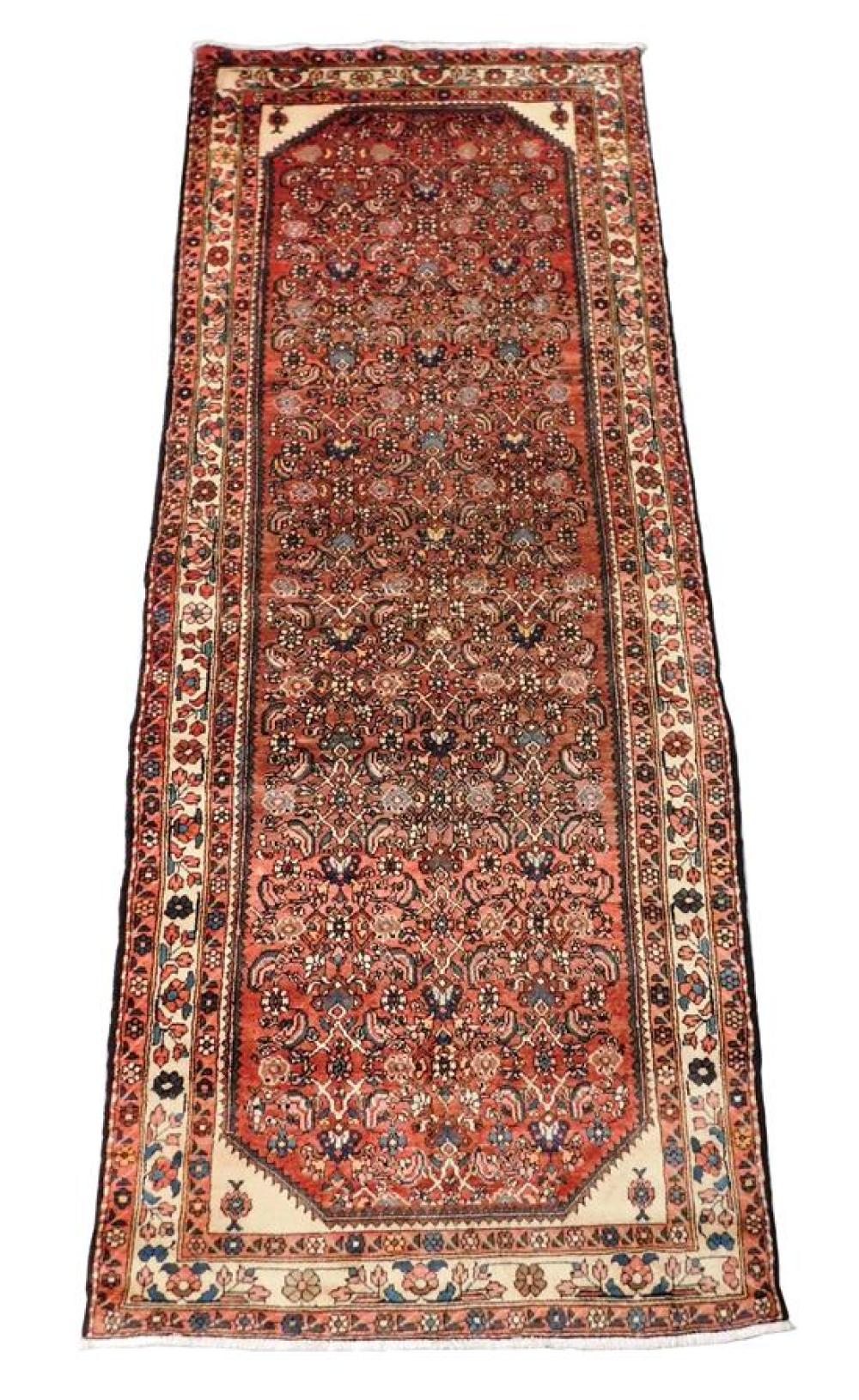 Appraisal: RUG Persian Hamadan ' x ' wool on cotton allover