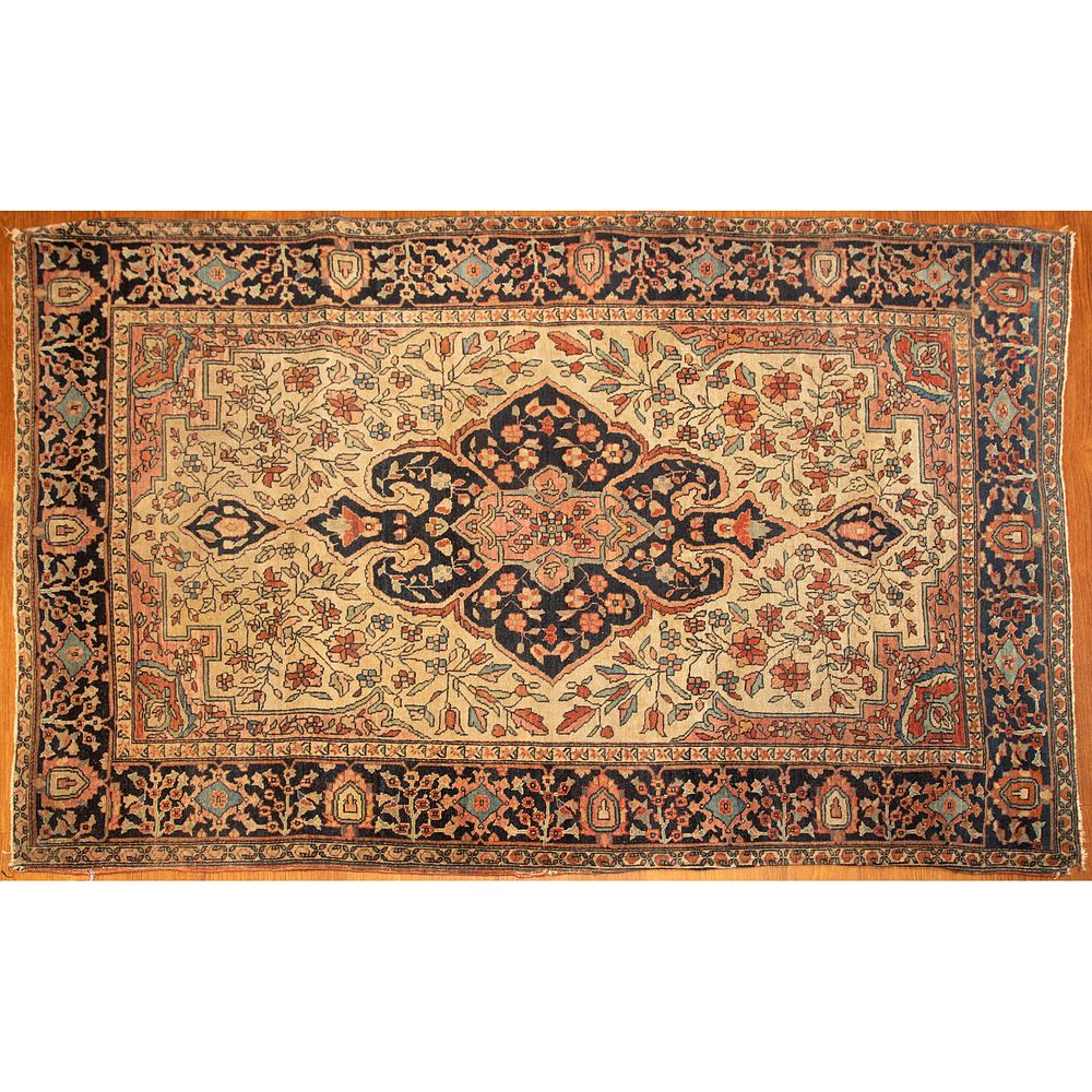 Appraisal: Antique Feraghan Sarouk Rug Persia x Second quarter- th century