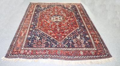 Appraisal: A Shiraz carpet South West Persia circa the madder field