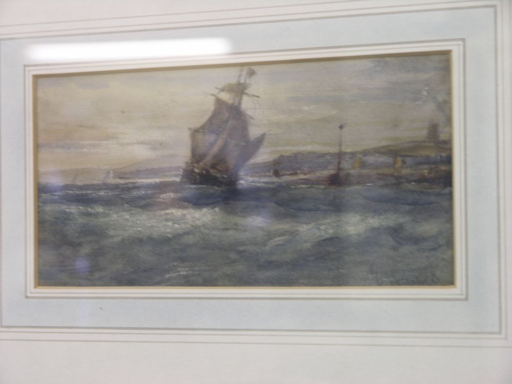 Appraisal: Edwin Hayes - - watercolour - coast and seascape with