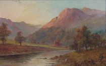 Appraisal: Graham Williams British th th Century Sunset in the Scottish