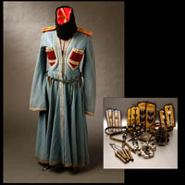 Appraisal: A Group of Russian militaria uniform gaziry belts A Group