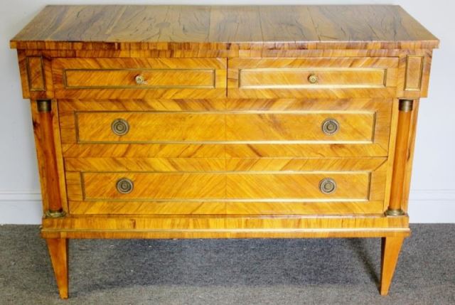 Appraisal: Antique Drawer Over Drawer Chest From a Mamaroneck NY estate