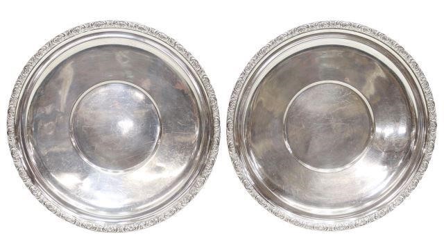 Appraisal: lot of American sterling silver plates International Silver in the