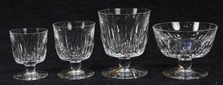 Appraisal: lot of Baccarat stemware in the Mazamet pattern lot of