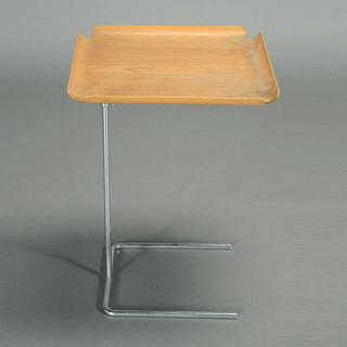 Appraisal: Nelson Adjustable Tray Table Length inches Width inches Height inches