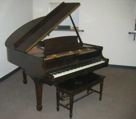 Appraisal: STEINWAY GRAND PIANO Typical harp form case in mahogany on