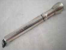 Appraisal: A Sampson and Mordan silver cigar piercer London with Jubilee