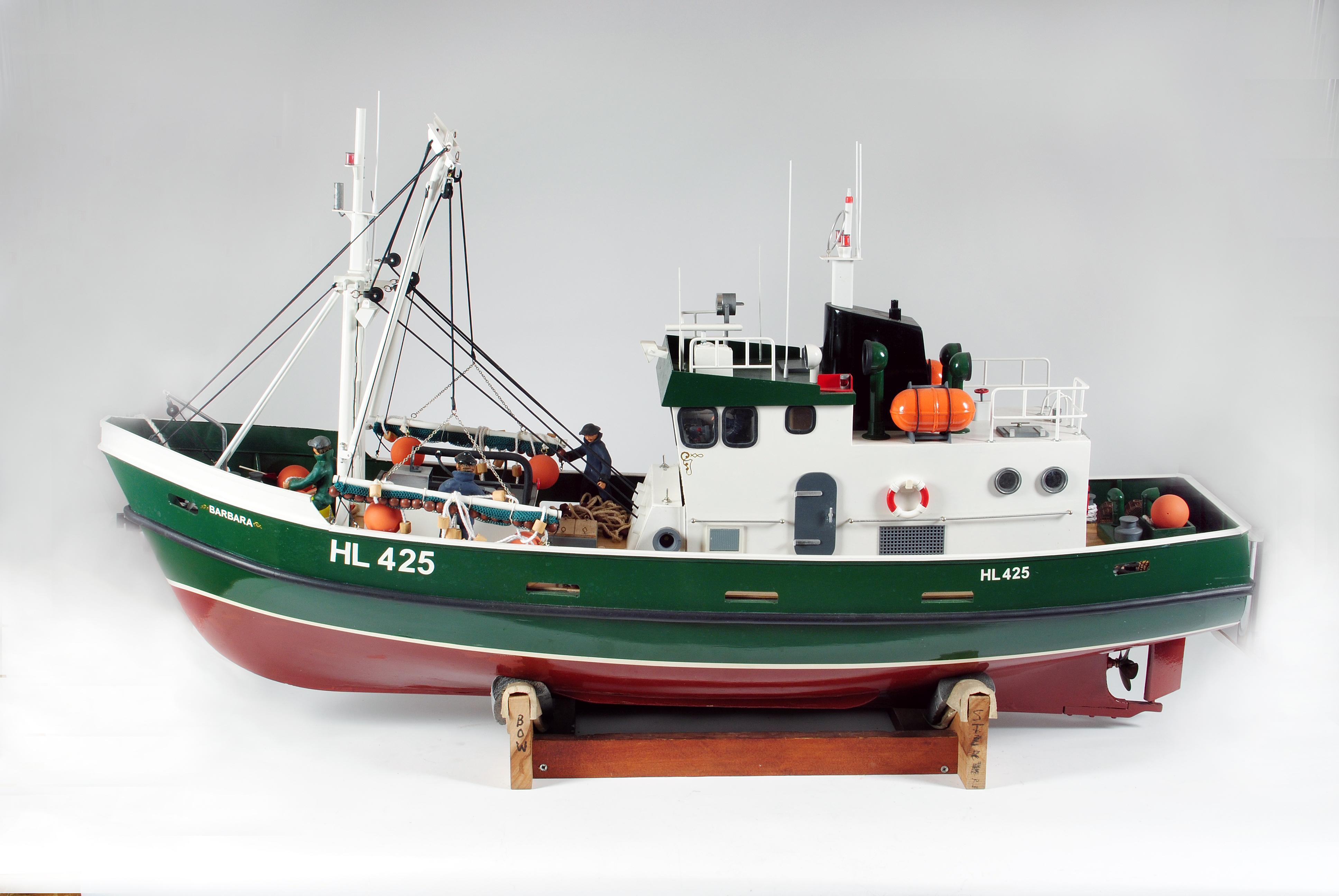 Appraisal: A scratch built model of a North Sea Trawler Barbara