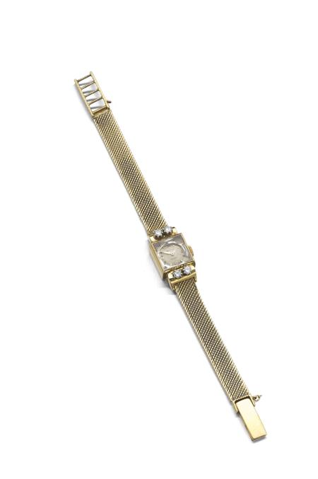 Appraisal: ROLEX - a lady's ct gold wrist watch the champagne