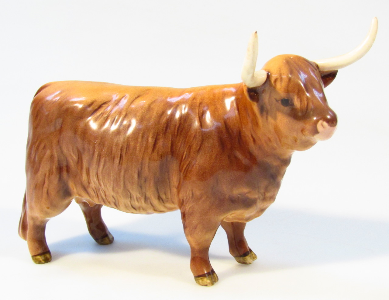 Appraisal: A Beswick pottery figure of a Highland cow printed marks