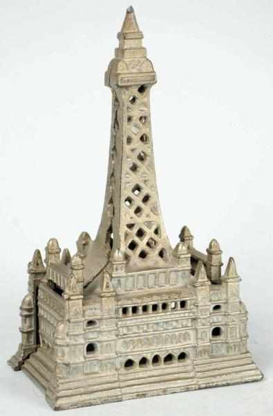 Appraisal: Cast Iron Blackpool Tower Still Bank American Manufactured by Chamberlain