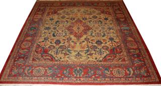 Appraisal: TURKISH HAND WOVEN RUBIA RUG TURKISH HAND WOVEN RUBIA RUG