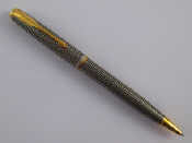 Appraisal: A French hallmarked silver Parker Sonnet ballpoint pen with gilt