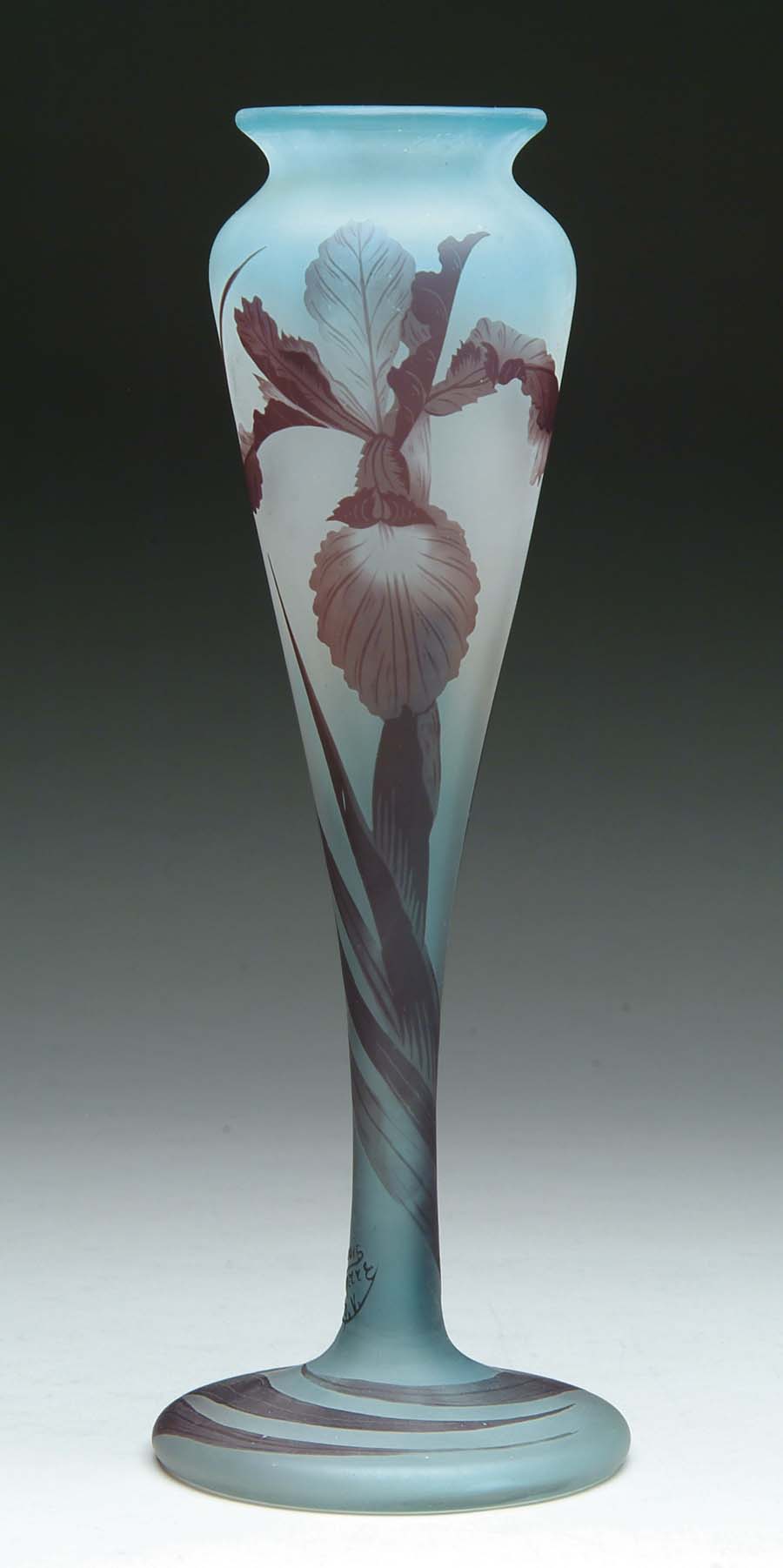 Appraisal: CROIS MARE CAMEO VASE Lovely Crois Mare vase features a