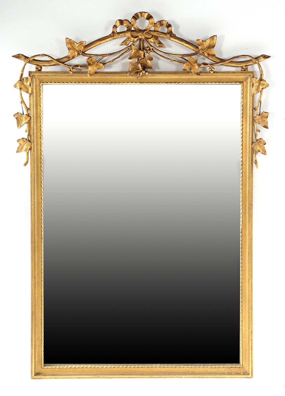 Appraisal: Gilt wall mirror Undernumber