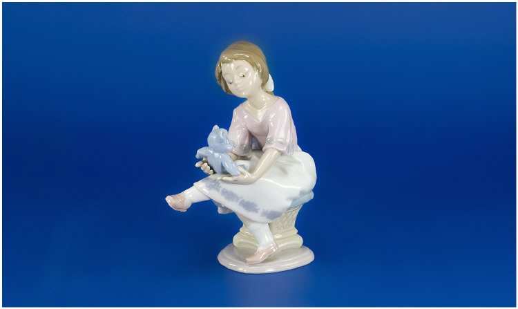 Appraisal: Lladro Figure 'Best Friend' no issue year last year inches