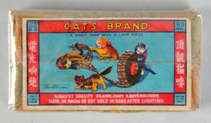 Appraisal: Cats Brand -Pack Firecrackers Class Manufactured by Li Fung Condition