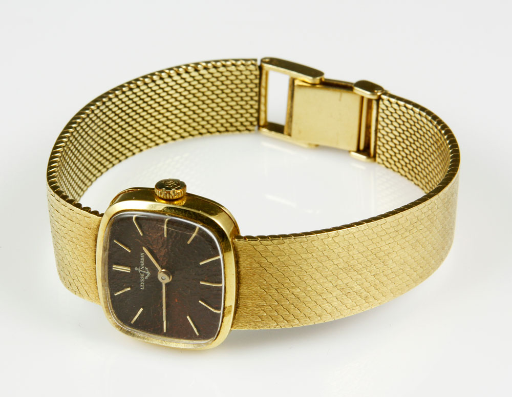 Appraisal: - K Gold Ulysses Nardin Watch K yellow gold Ulysses