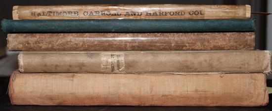 Appraisal: Maryland Directories Five items ''Directory Baltimore Carroll and Harford Counties''