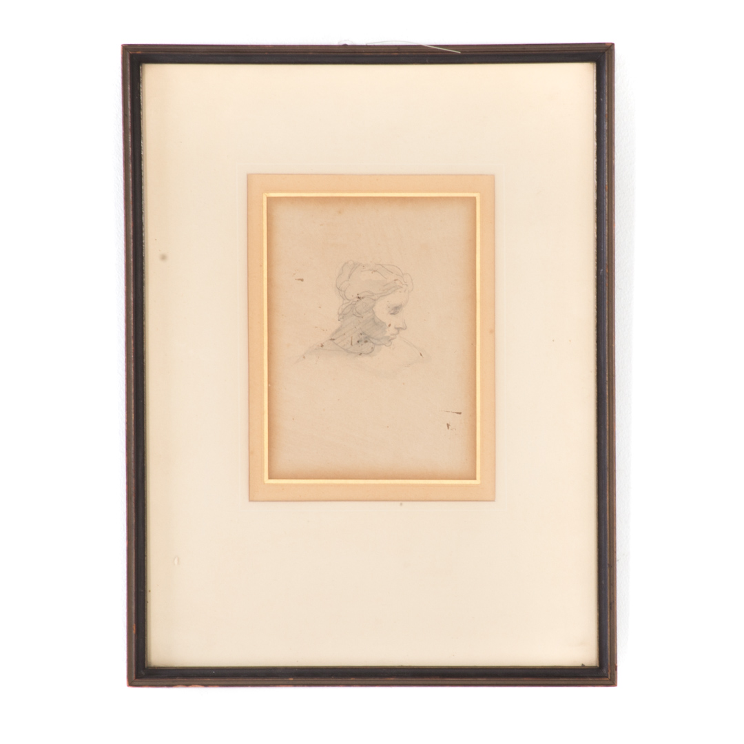 Appraisal: Manner of Honore Daumier Study of a Head drawing French