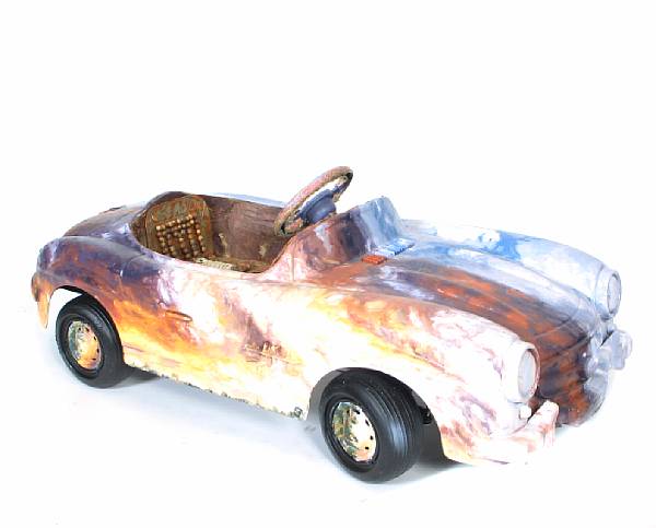 Appraisal: Gail Roberts th century Mercedes-Benz pedal car Model SL manufactured