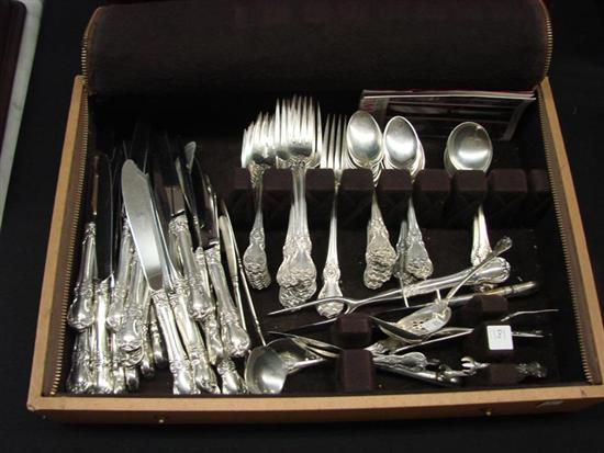 Appraisal: SET OF TOWLE STERLING SILVER FLATWARE Old Master pattern and