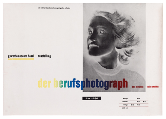 Appraisal: JAN TSCHICHOLD - DER BERUFSPHOTOGRAPH x inches x cm Benno