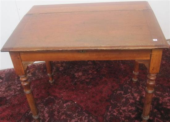 Appraisal: DESK A th C American school master's desk of cherrywood