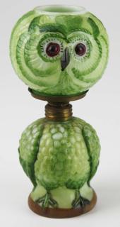 Appraisal: rare late th c miniature figural owl Gone With The