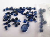 Appraisal: A quantity of loose polished sapphires approx carats VAT will