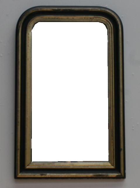 Appraisal: A th century French ebonised mirror cm width cm high