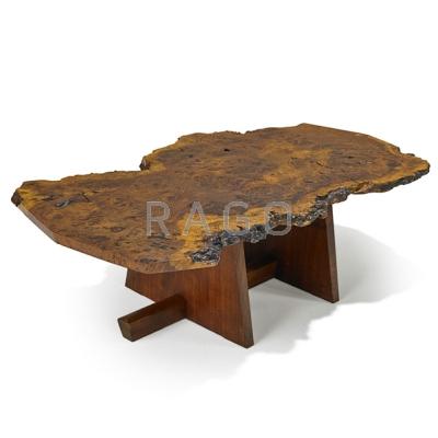 Appraisal: GEORGE NAKASHIMA - NAKASHIMA STUDIOS Fine Minguren I coffee table