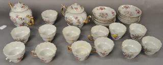 Appraisal: Thirty piece lot of export china including teapots cups and