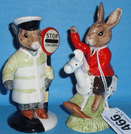 Appraisal: Royal Doulton Bunnykins Figures Lollipop Man DB and William DB