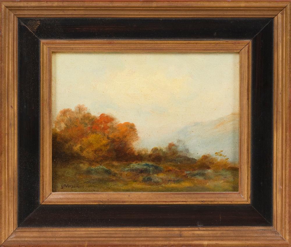 Appraisal: JAMES HENRY MOSER MASSACHUSETTS - AUTUMN - MONUMENT MTN BERKSHIRES