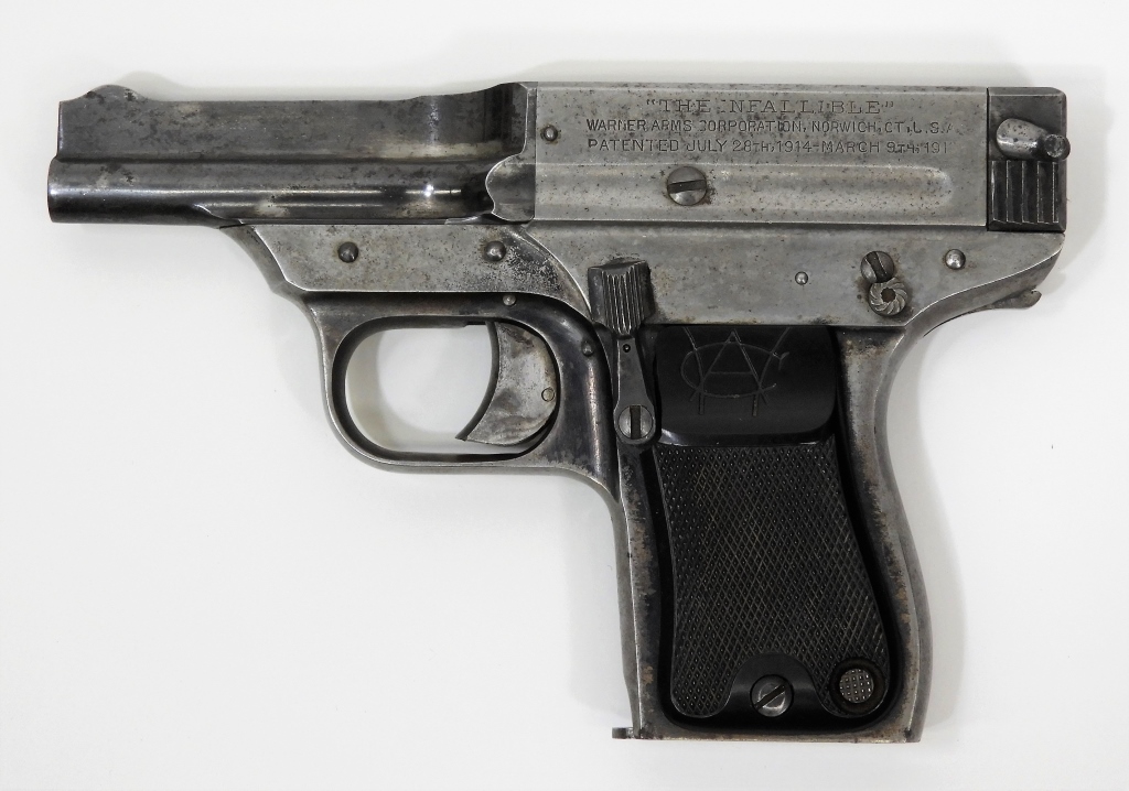 Appraisal: WARREN ARMS INFALLIBLE PISTOL United States C early th century