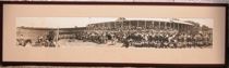 Appraisal: Photograph from the Tri-State-Round-Up Black and white panoramic photograph from