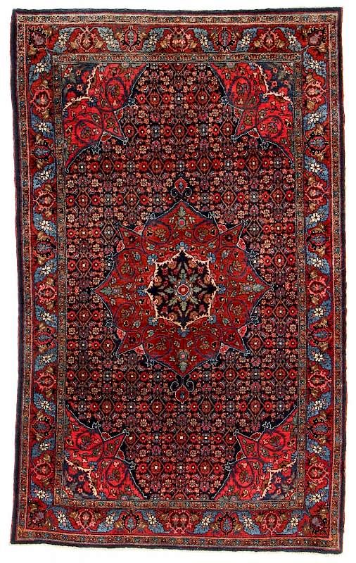 Appraisal: Antique Bidjar Rug Persia ' '' x ' '' Antique