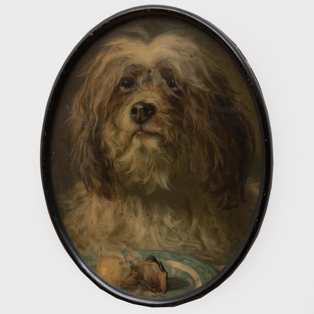 Appraisal: European School Portraits of Dogs A Pair Two reproductions on