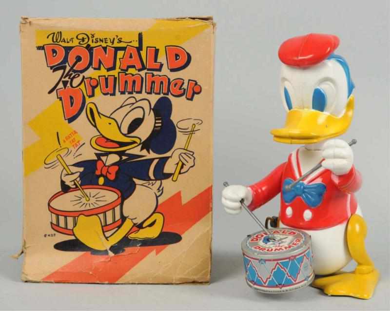 Appraisal: Marx Walt Disney Donald Duck the Drummer Toy American Toy