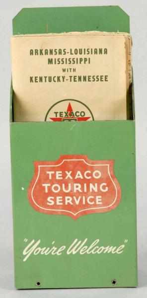 Appraisal: Tin Texcao Touring Serving Map Holder Description s to s