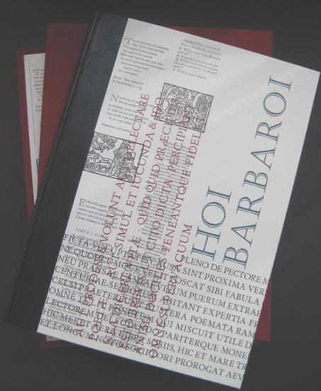 Appraisal: BARBARIAN PRESS Hoi Barbaroi a Quarter-Century at Barbarian Press British