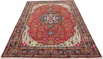 Appraisal: A Tabriz Palace Size Persian Carpet Apprx '- x '-