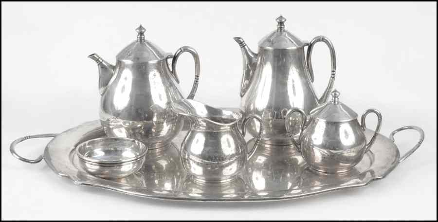 Appraisal: MEXICAN STERLING SILVER TEA AND COFFEE SERVICE Made by Juventino