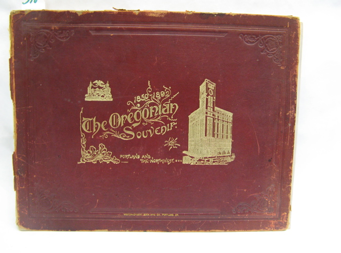 Appraisal: THE OREGONIAN SOUVENIR Portland Oregon having the Oregonian Building in