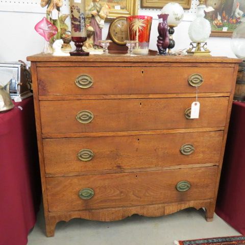 Appraisal: Period American Chest four drawer