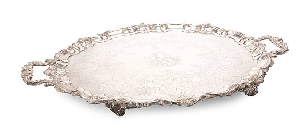 Appraisal: An English plated footed tray Ellis Brothers Ltd Birmingham last