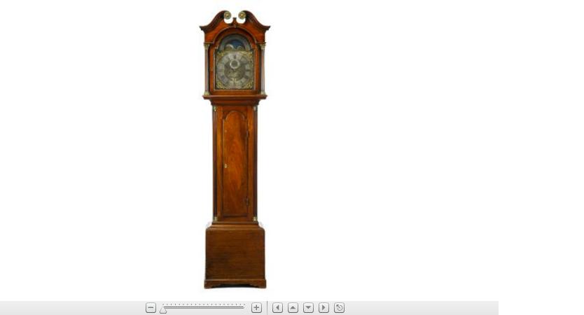 Appraisal: George III mahogany tall case clockthomas wynn bristol