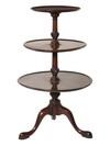 Appraisal: SILENT BUTLER - Three-Tier Solid Walnut Silent Butler by Kittinger